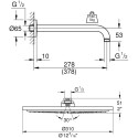 Верхний душ Grohe Rainshower 26066DC0