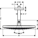 Верхний душ Hansgrohe Raindance Select S 300 2jet 27337400