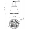 Верхний душ Lemark LM8043C