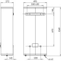 Водонагреватель Ariston ARI Flat PW 80 V