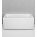 Акриловая ванна AM.PM Gem 150х70 с душевым комплектом + шторка W90BS-D080-140