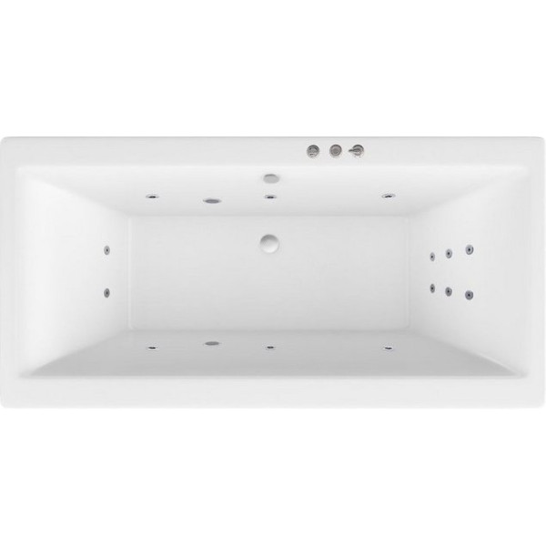 Акриловая ванна Excellent Pryzmat Slim WAEX.PRY18S.SMART 180x80