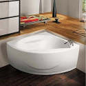 Акриловая ванна Jacob Delafon Presquile 145x145 + слив-перелив