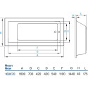 Акриловая ванна Koller Pool Neon new 160x70