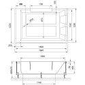 Акриловая ванна Royal Bath Triumph RB665100K 180x120 см