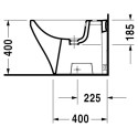 Биде напольное Duravit DuraStyle 228410