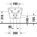 Биде подвесное Duravit D-Neo 2295150000