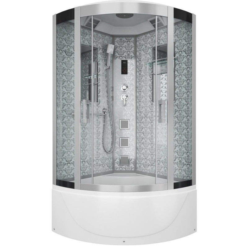 Душевая кабина Niagara Lux 7710W хром, металлик