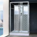 Душевая кабина Niagara Lux NG-7711WBK серебро