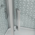 Душевая кабина Niagara Lux NG-7717WBK 100х100x210 серебро