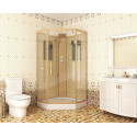 Душевая кабина Niagara Lux NG-7799GBK 90х90x210 золото