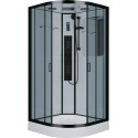 Душевая кабина Niagara Premium NG-6902-01G BLACK 100х100х210 черная
