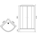 Душевая кабина Royal Bath RB 100HK6-WC