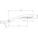 Душевая лейка Bossini Syncronia B00805.030 100 мм, 3 режима, хром