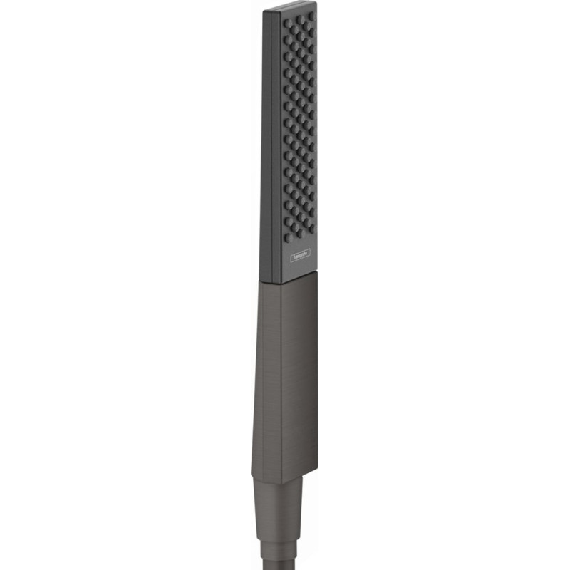 Душевая лейка Hansgrohe Rainfinity 100 26866340 шлифованный черный хром