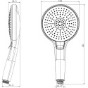 Душевая лейка Lemark LM8117C хром