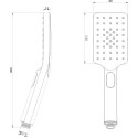 Душевая лейка Lemark LM8123C хром