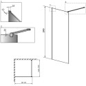 Душевая перегородка Radaway Modo New II 60