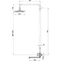 Душевая стойка Kaiser Cuatro 58182
