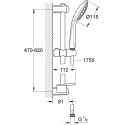 Душевой гарнитур Grohe Euphoria 110 Duo 27230001