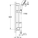 Душевой гарнитур Grohe New Tempesta Rustic 27609001