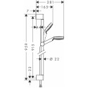 Душевой гарнитур Hansgrohe Crometta 1jet EcoSmart 900 26539400 9 л