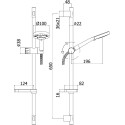 Душевой гарнитур Paffoni Luna ZSAL206CR