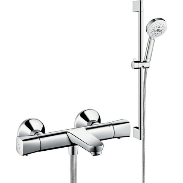 Душевой комплект Hansgrohe Ecostat universal 13123000 термостат + душевой гарнитур