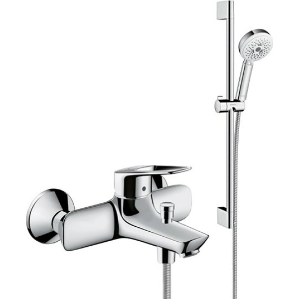 Душевой комплект Hansgrohe Novus Loop 71340000 смеситель + душевой гарнитур