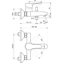 Душевой комплект Ideal Standard Alpha BD004AA