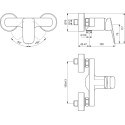 Душевой комплект Ideal Standard Ceraplan C1004AA