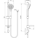 Душевой комплект Ideal Standard Esla BC264AA