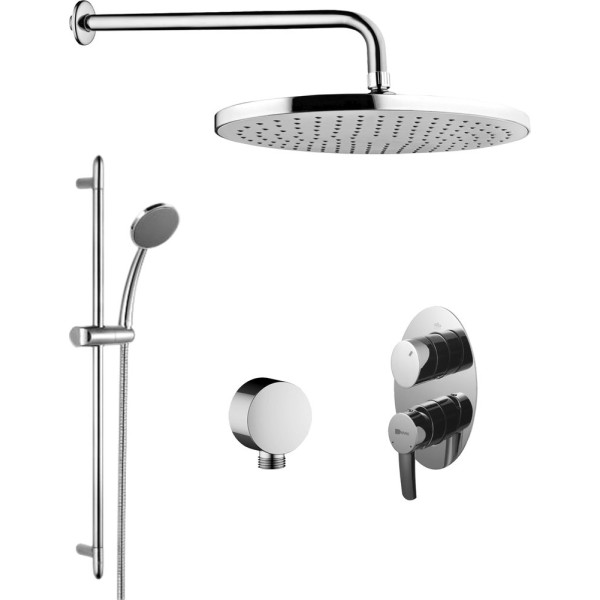 Душевой комплект Lemark LM3228C + LM8067C +  LM8037C + LM8086C