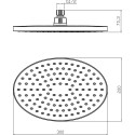 Душевой комплект Lemark LM3228C + LM8067C +  LM8037C + LM8086C