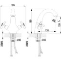 Душевой комплект Lemark Vintage LM2812B + LM2806B