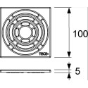 Душевой трап TECE TECEdrainpoint S KDP-S110 с сифоном в комплекте