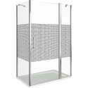 Душевой уголок Good Door Fantasy WTW+SP-F-CH 120x80