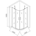 Душевой уголок Good Door Pandora R-100-C-CH