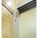 Душевой уголок GuteWetter Practic Square GK-422 80x80 см стекло бесцветное, профиль матовый хром