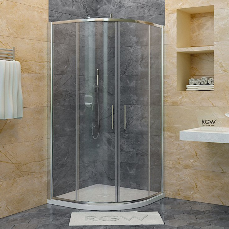 Душевой уголок RGW Hotel HO-51 800x800x1950 профиль хром