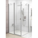 Душевой уголок Ravak CRV2-100+CPS-80 Transparent, профиль сатин