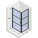 Душевой уголок Riho Grid GB201 100х100 см