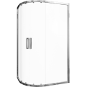 Душевой уголок STWORKI Лунд DE018RBL80120200CH 120x80 см профиль хром глянец