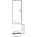 Душевой уголок Wasserkraft Berkel 48P02 80x80 см