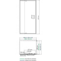 Душевой уголок Wasserkraft Berkel 48P15 110x90 см