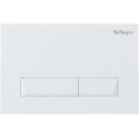 Кнопка смыва BelBagno Marmi BB009-MR-BIANCO белая