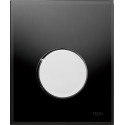 Кнопка смыва TECE Loop Urinal 9242656 черное стекло, кнопка хром