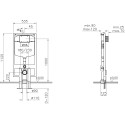 Комплект VitrA Zentrum 9012B003-7206 4 в 1 с микролифтом