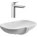 Комплект  Раковина Duravit D-Code 0338490000 встраиваемый + Смеситель Hansgrohe Logis 71091000 для раковины