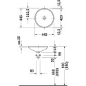 Комплект  Смеситель Hansgrohe Talis Select E 71750000 для раковины, с донным клапаном + Рукомойник Duravit Architec 0319420000